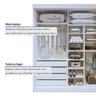 Guarda-roupa 4 Portas 100% Mdf Versátil - 6