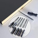 Ver imagem 6 de Prateleira Flutuante de Quarto Infantil Kit 3 Suporte Invisível 91cm Yara Preto - Lumil Lumil Móveis