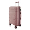 Ver imagem 2 de Kit Conjunto 3 Malas Rígidas de Polipropileno 360° com Tsa - Gladiador P1c3 Cor:rose