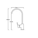 Ver imagem 4 de Torneira De Cuba Slim 6166 Cromado E Acabamento Cromo