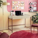 Ver imagem 1 de Mesa Escrivaninha 110cm Sync Hibisco/Oasis Kappesberg