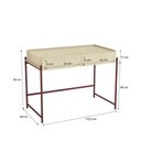Ver imagem 3 de Mesa Escrivaninha 110cm Sync Hibisco/Oasis Kappesberg