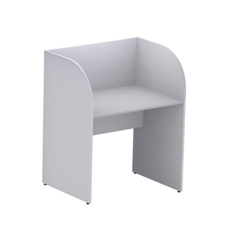 Baia telemarketing fechada Inicial cinza 1,20x0,80x0,60m - 1334