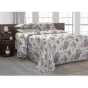 Ver imagem 1 de Cobre Leito Casal Padrão Com Fronhas Piquet Algodão 3 Peças