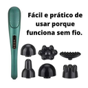 Ver imagem 4 de Massageador Portátil Multifuncional Bastão de sem Fio Tomate Am-014