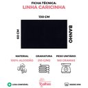 Ver imagem 3 de Kit 2 Toalhas de Banho 100% Algodão Enxuta - Caricinha - Kit 3