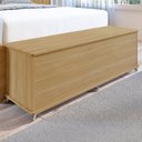 Ver imagem 2 de Baú Banco para Quarto 44,5cm X 135cm Luca