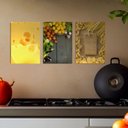Ver imagem 3 de Kit 3 Placas MDF Temática Gastronômica para Parede LN3