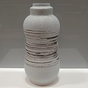 Ver imagem 3 de Vaso Decorativo Enfeite Casa Cerâmica 32x15x15cm Bege