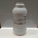 Ver imagem 2 de Vaso Decorativo Enfeite Casa Cerâmica 32x15x15cm Bege