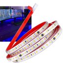 Ver imagem 1 de Fita Led Dupla Smd 3 Metros Dupla Face Iluminaçao Azul Decoraçao Teto Rebaixado Mesa Sala Quarto Cas