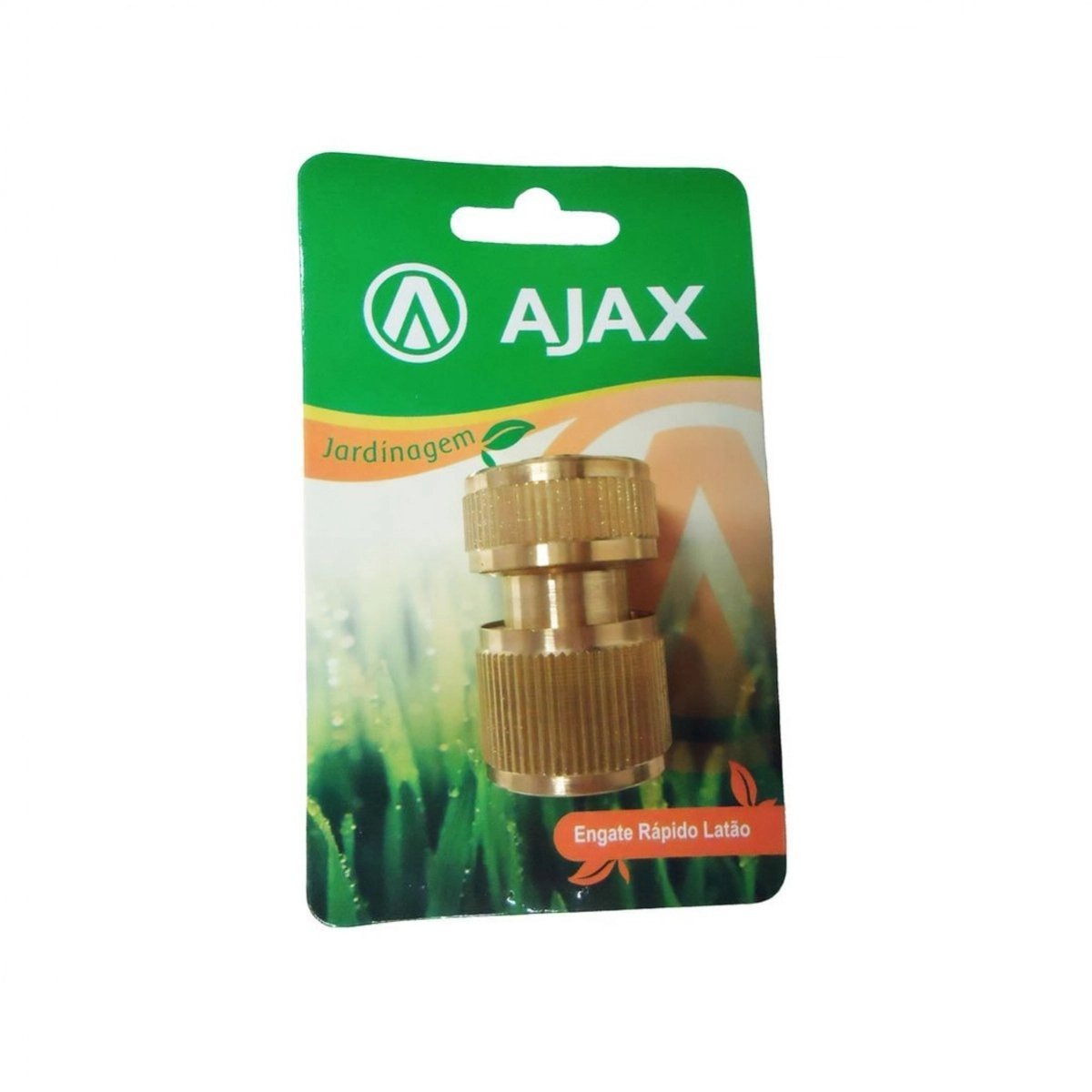 Kit 1 Conector Engate Ráp Latão 3/4" +1 Engate Rápido 1/2" - 4