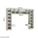 Ver imagem 4 de Guarda-Roupa Planejado 7 Peças com 7 Portas Orion CabeCasa MadeiraOriginals Bege/Aveia/Linho