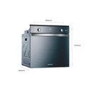 Ver imagem 3 de Forno de Embutir Elétrico com Função Air Fryer Brastemp - BOF84AR 220v