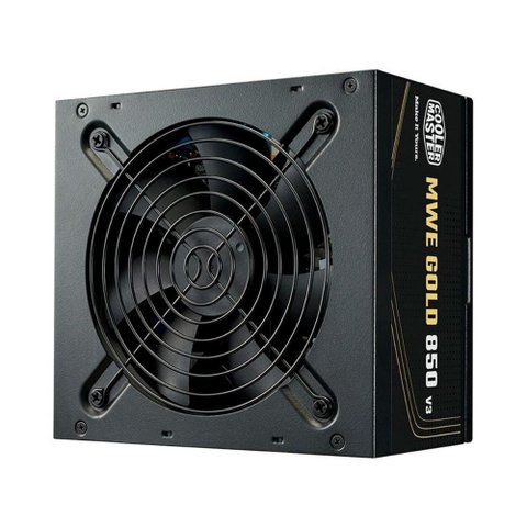 Fonte 850w Cooler Master - Pfc Ativo - 80 Plus® Gold - Atx 3.1 - Mpe-8506-acag-bbr