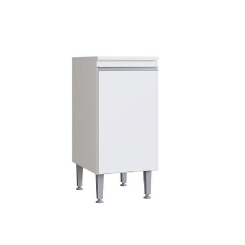 Balcão Simples Athena 1 Porta - Casajá - Branco