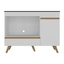 Ver imagem 6 de Balcão para Cooktop e Forno 105cm 1 Porta 1 Gaveta Veneza Multimóveis MP2258