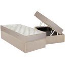 Ver imagem 1 de Cama Box Baú Solteiro: Colchão Molas Ensacadas Ortobom Hotelaria Nanolastic Orthotel Superluxo +