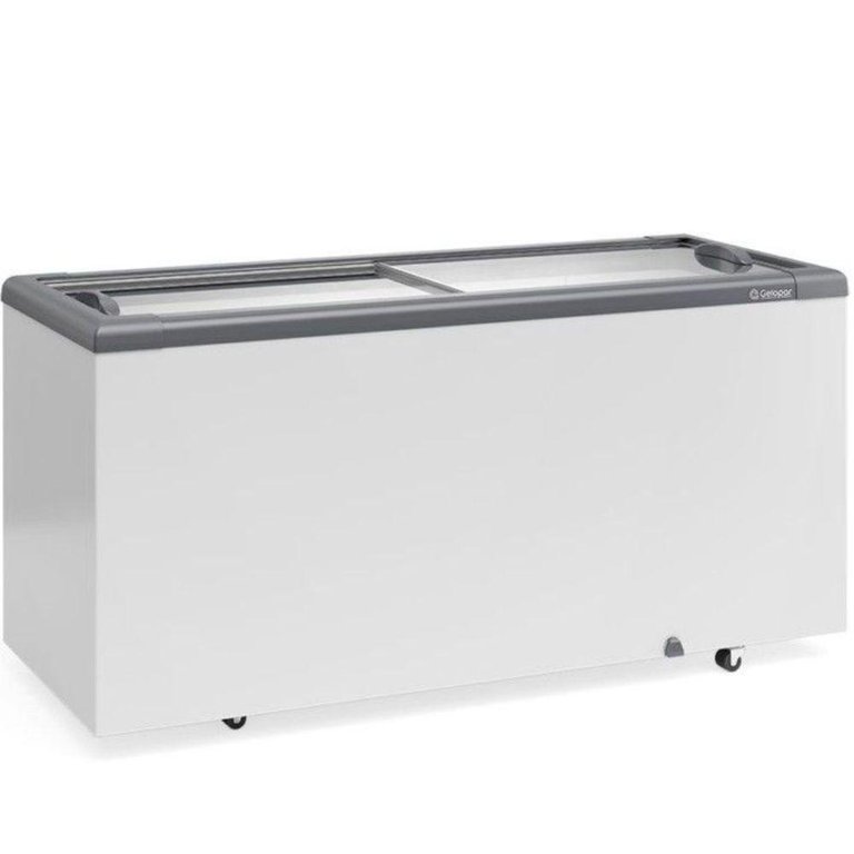 Freezer Plano Vidro Reto Deslizante com Led Ghd500l Gelopar Expositor 500 Litros Cinza 220v Freezer Plano Vidro Reto Deslizante com Led Ghd500l Gelopar Expositor 500 Litros Cinza 220v