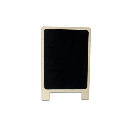 Placa Decorativa Branca 15,5X5,5cm - D’Rossi