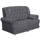 Ver imagem 2 de Sofá 1,50m 2 Lugares Suede Filadélfia Cinza