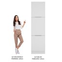 Ver imagem 5 de Paneleiro Madesa Stella 60 cm 3 Portas Branco Cor:Branco