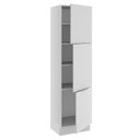 Ver imagem 4 de Paneleiro Madesa Stella 60 cm 3 Portas Branco Cor:Branco