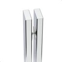 Ver imagem 6 de Kit 5 Torre Guarda Corpo Pinça para Vidro 30cm Inox Fs