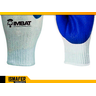 Luva Tricotada Borracha Azul Vulcanizada Kit 10 Uni - 6
