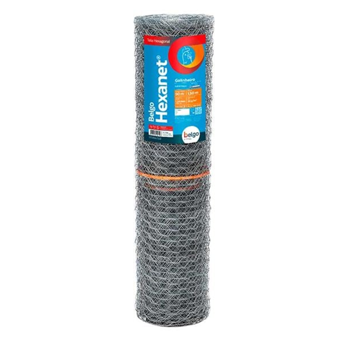 Tela Galinheiro 2" 1,8m Fio 22 - 1