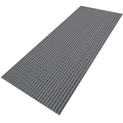 Passadeira Emborrachada Antiderrapante Pvc 3,00mx45cm Cinza