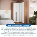 Ver mais imagens de Guarda-roupa Modulado 3 Peças Infinity