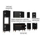Ver imagem 7 de Armário de Cozinha Completa 235cm Preto Reims Madesa 02