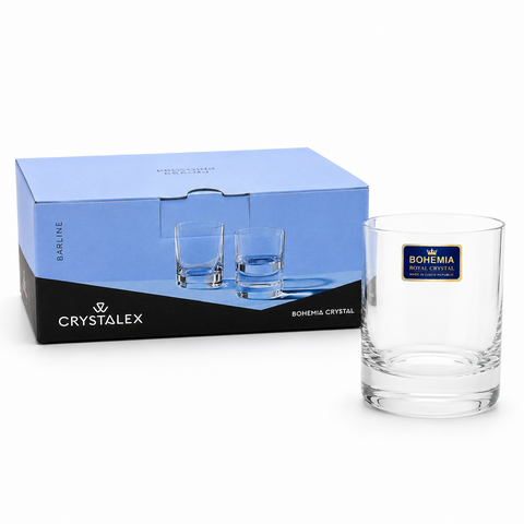 Conjunto 6 Copos Cristal Bohemia Barline 60ml