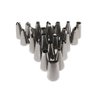 Kit com 24 Bicos de Confeitar em Inox - 2
