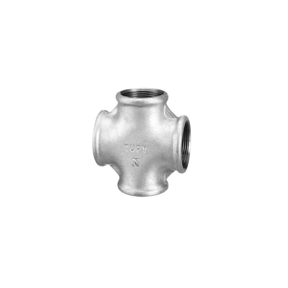 Cruzeta de Ferro Galvanizada 2” Tupy - 1