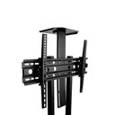 Ver imagem 3 de Suporte Pedestal para Tv 32 a 70 com Rodízios Rack-100 Aquário
