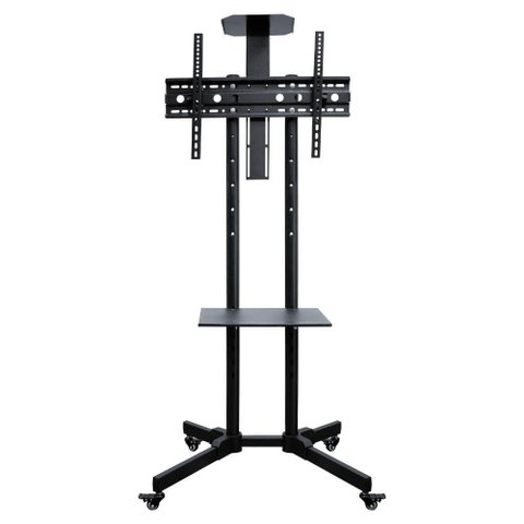 Suporte Pedestal para Tv 32 a 70 com Rodízios Rack-100 Aquário
