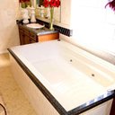 Ver imagem 1 de Banheira acrílica com hidromassagem 170x110cm Goldline dupla Ouro Fino