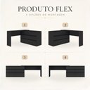 Ver imagem 6 de Kit Mesa para Máquina de Costura com 6 Gavetas e Estante Retrô Multimóveis MP6108 Preto