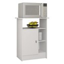 Ver imagem 1 de Fruteira Multiuso Gramado Cozinha com 2 Portas e 1 Gavetas Branco