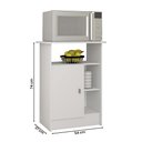 Ver imagem 4 de Fruteira Multiuso Gramado Cozinha com 2 Portas e 1 Gavetas Branco