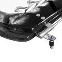 Ver imagem 3 de Tampa de Vaso Poliéster Decorada Borboleta Luna Preto para Louça Icasa