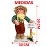 Decoração Casal Espantalho Enfeite Festa Junina Caipira 50cm - 6
