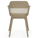 Ver imagem 6 de Conjunto Mesa de Jantar Quadrada Venezia 70x70cm Preta com 2 Cadeiras Estofadas Marcela - Nude