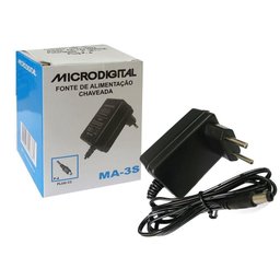 Fonte de Alimentação Bivolt Automática 12v 1a Ma 3s Microdig - 2