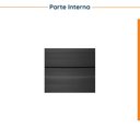 Ver imagem 3 de Rodapés para Balcão de Cozinha Planejada 20cm Ipanema CabeCasa MadeiraOriginals Grafite Trama