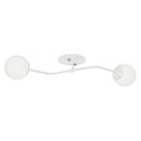 Ver imagem 2 de Lustre Aro Branco Jabuticaba Globo de Vidro Orby