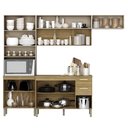 Ver imagem 6 de Armário de Cozinha 5 Peças Urban03 Balcão com Tampo 120cm K02 Freijó-vanilla - Mpozenato