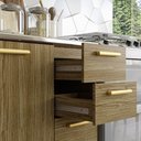 Ver imagem 7 de Armário de Cozinha 5 Peças Urban03 Balcão com Tampo 120cm K02 Freijó-vanilla - Mpozenato
